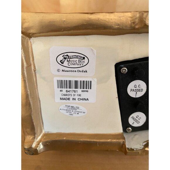 SF Music Box Co Chinoiserie Carousel Horse Ltd Ed Maureen Drdak Chariots of Fire - Picture 9 of 16